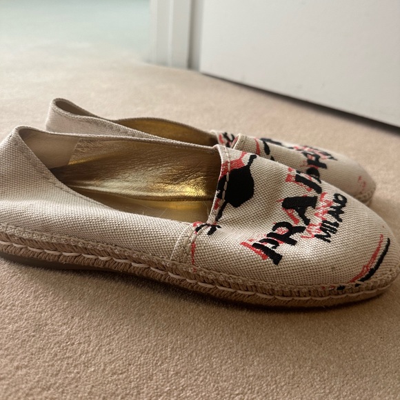 Prada Canvas Espadrilles Size 40 - Picture 7 of 7